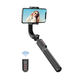 Bluetooth Selfie stick retractable into a tripod handheld anti shake