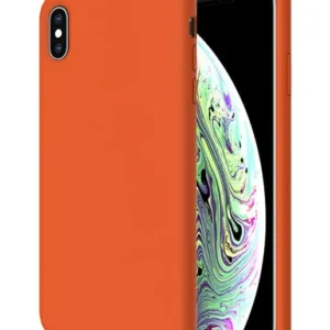 iPhone XS Max(6.5'')Colorful Liquid Silicone Gel Rubber Case